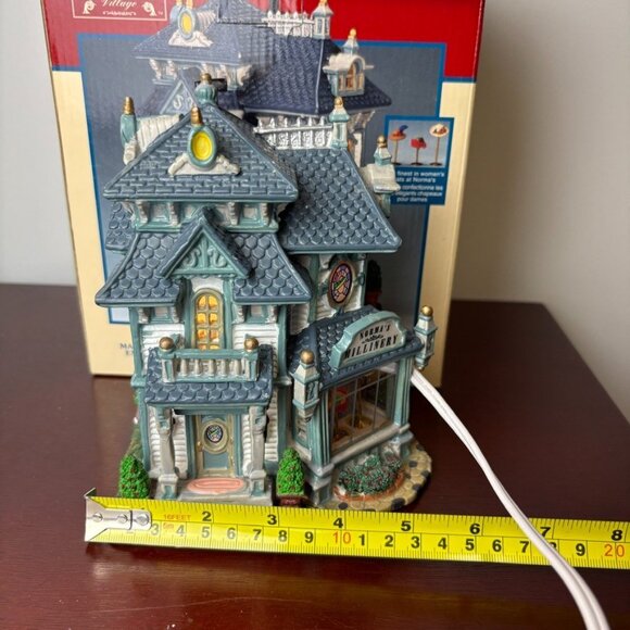 LEMAX Norma's Millinery Rare Caddington Christmas Village Collection #45049 Dept - Picture 10 of 16